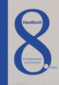 Handbuch für Autorinnen und Autoren, Cover für Rezension